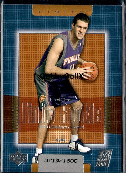 2003-04 Upper Deck Finite #224 Zarko Cabarkapa #/1500 #ixu1