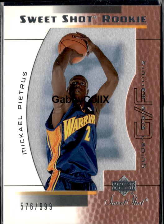 2003-04 Upper Deck Sweet Shot #101 Mickael Pietrus #/999 #ixua