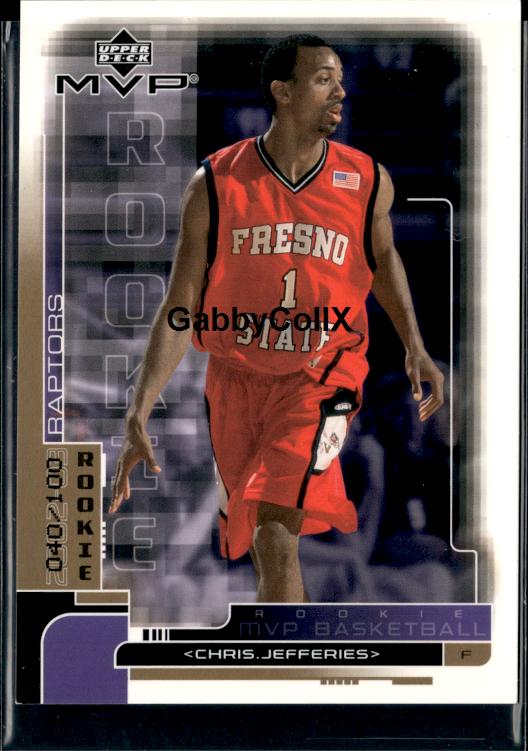 2002-03 Upper Deck MVP #195 Chris Jefferies #ixuv