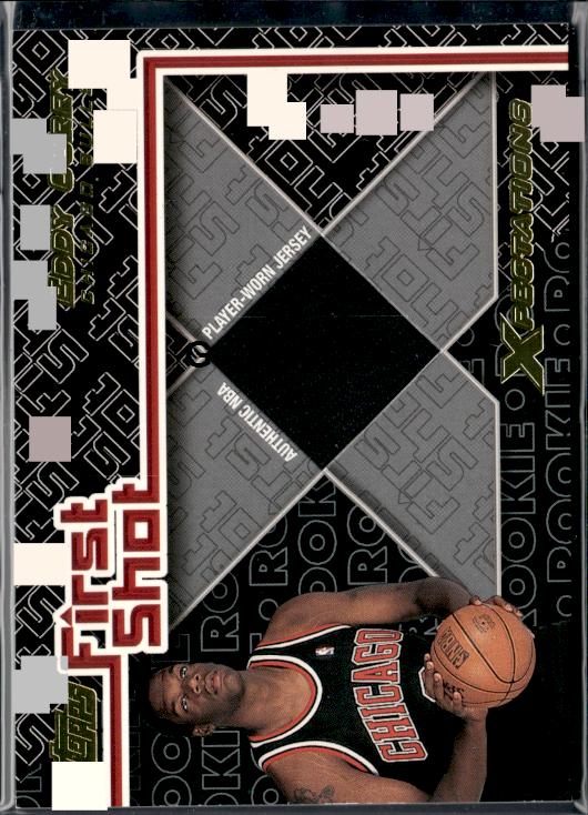 2001-02 Topps Xpectations #FS-4 Eddy Curry First Shot #ixxi