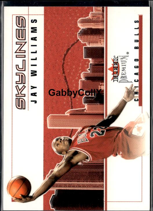 2002-03 Fleer Premium #16 SL Jay Williams Skylines #/2500 #ixxq