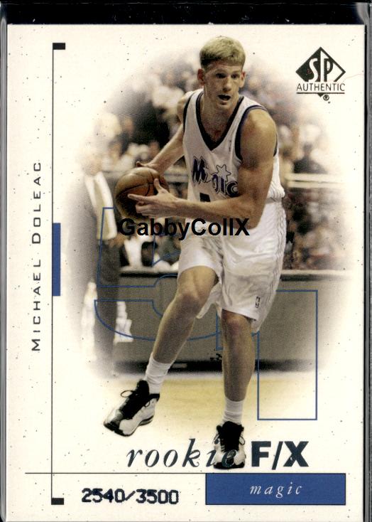 1998-99 SP Authentic #102 Michael Doleac #/3500 #ixy8