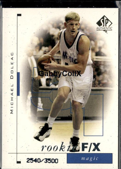 1998-99 SP Authentic #102 Michael Doleac #/3500 #ixy8
