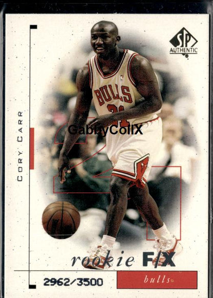 1998-99 SP Authentic #115 Cory Carr #/3500 #ixy9