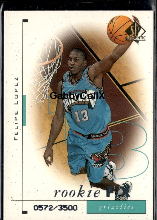 1998-99 SP Authentic #112 Felipe Lopez #/3500 #ixyd