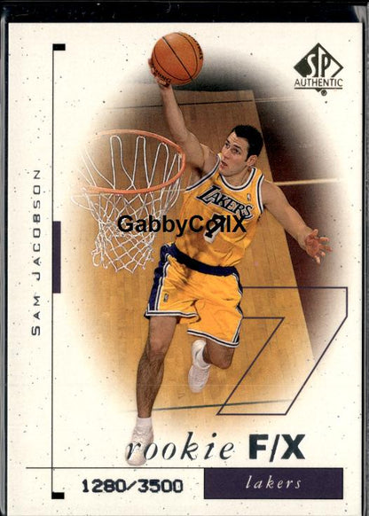 1998-99 SP Authentic #114 Sam Jacobson #/3500 #ixyf