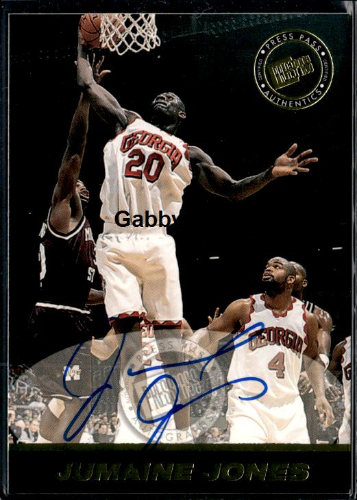 1999 Press Pass SE #NNO Jumaine Jones Autographs #ixyi
