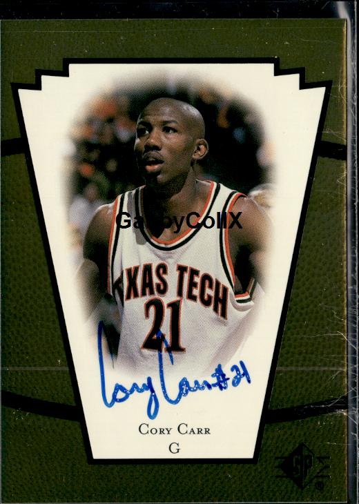 1998 SP Top Prospects #CC Cory Carr Vital Signs #ixyk