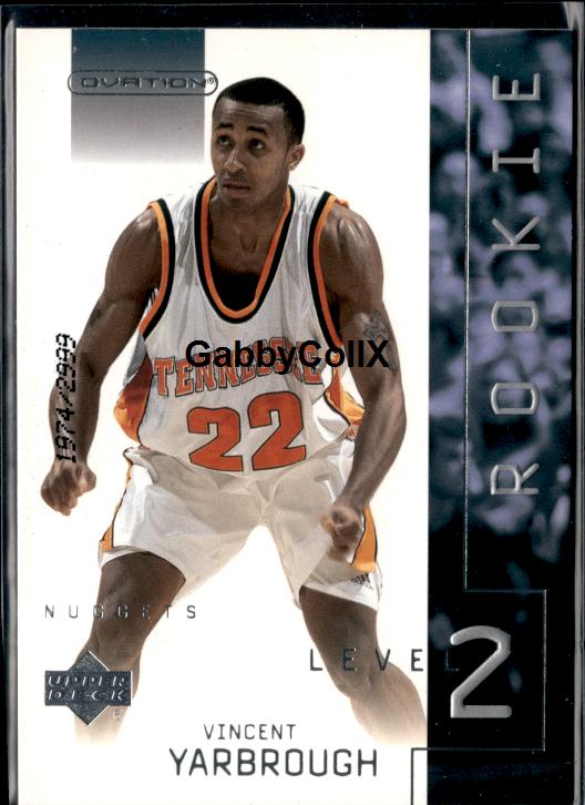2002-03 Upper Deck Ovation #105 Vincent Yarbrough #/2999 #ixz4