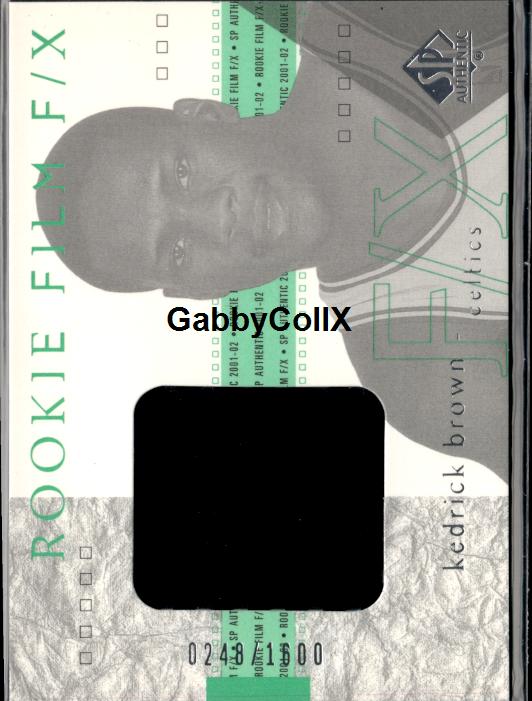 2001-02 SP Authentic #94 Kedrick Brown #/1600 #ixz8