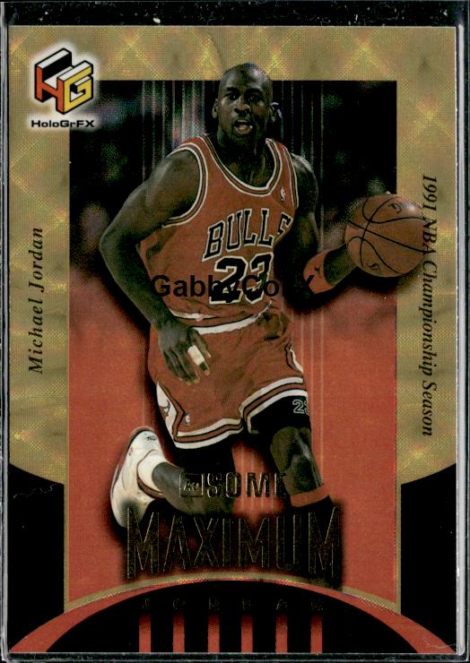 1999-00 Upper Deck HoloGrFX #MJ1 Michael Jordan Maximum Jordan Gold #j7gd