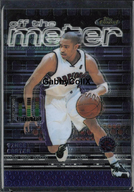 2000-01 Topps Finest Off the Meter Carter/Kobe #152 #monl