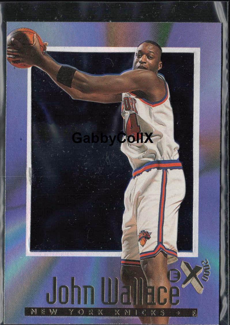 1996-97 E-X2000 #48 John Wallace #moo2