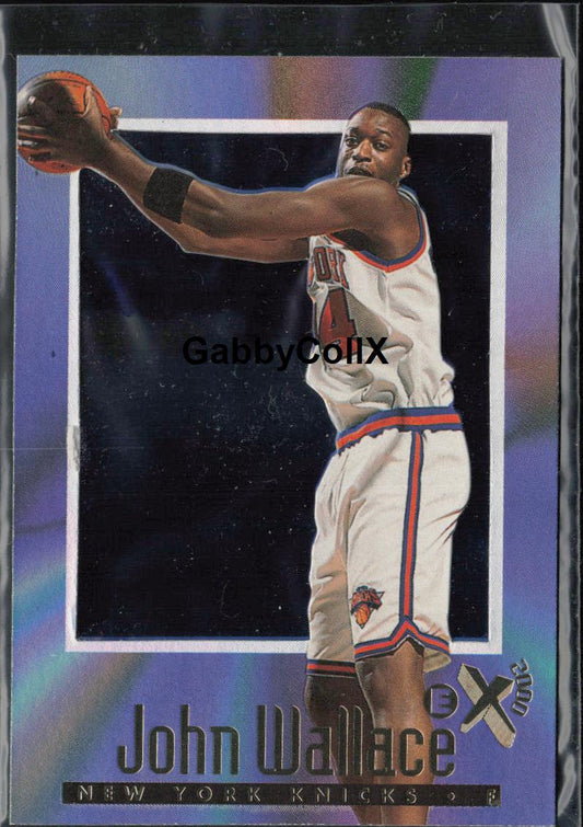 1996-97 E-X2000 #48 John Wallace #moo2