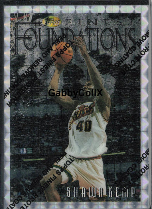 1996-97 Finest #263 Shawn Kemp Refractors #moo6