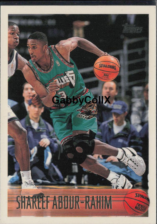 1996-97 Topps #128 Shareef Abdur-Rahim #mooh