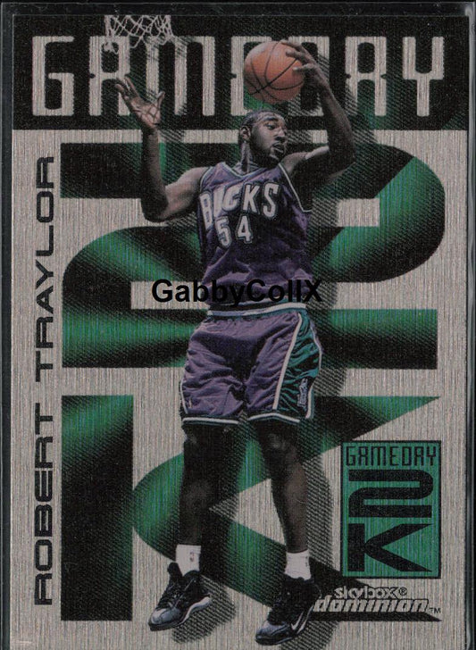 1999-00 SkyBox Dominion #19 GD Robert Traylor Game Day 2K Plus #moor