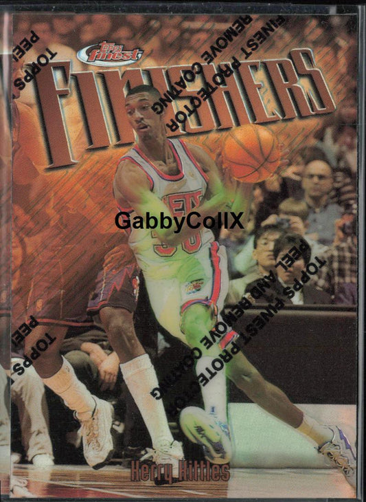 1997-98 Finest #81 Kerry Kittles Refractors #mop2