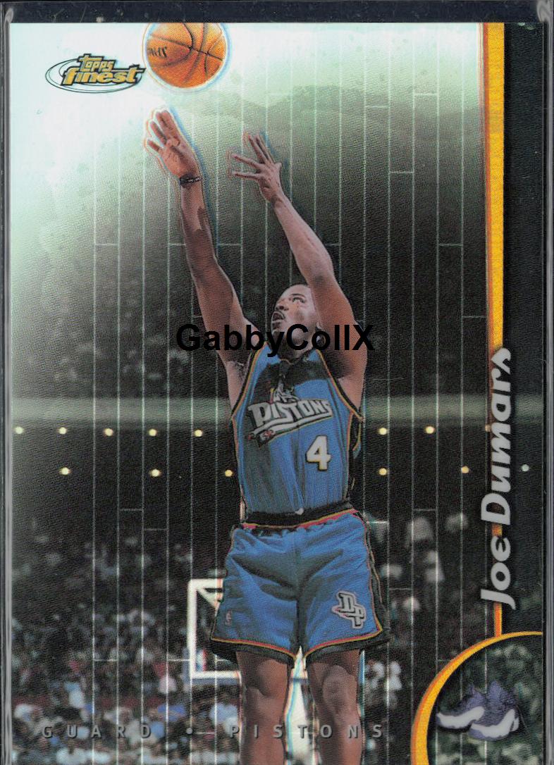 1998-99 Finest #149 Joe Dumars Refractors #mopa