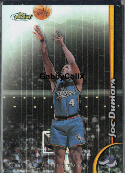 1998-99 Finest #149 Joe Dumars Refractors #mopa