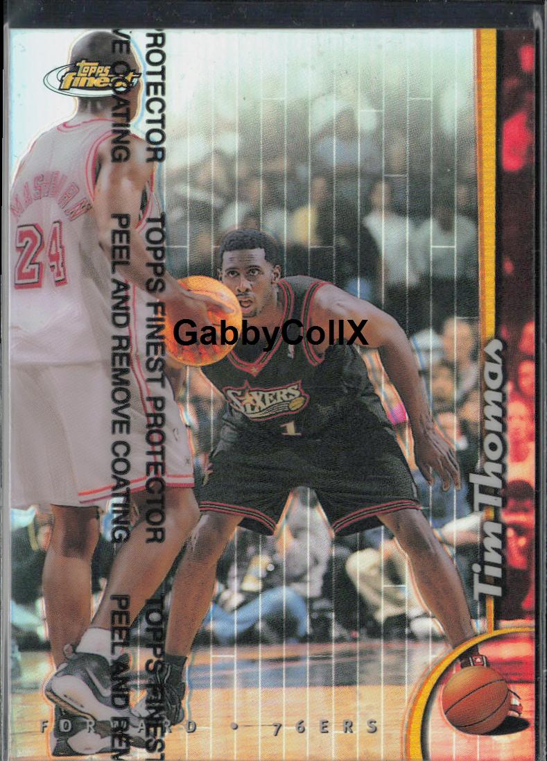 1998-99 Finest #155 Tim Thomas Refractors #mopo