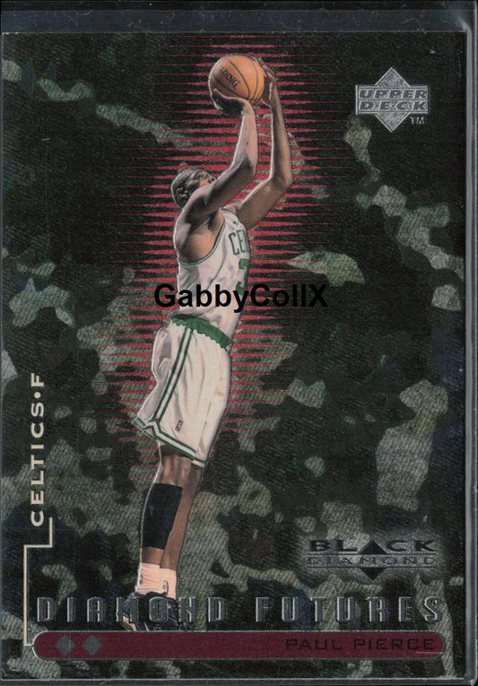 1998-99 Upper Deck Black Diamond #101 Paul Pierce Double Diamond #/2500 #o4bj