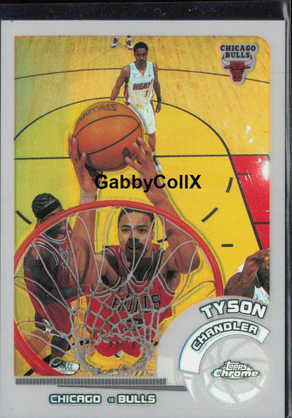2002-03 Topps Chrome #53 Tyson Chandler Refractors #o4df