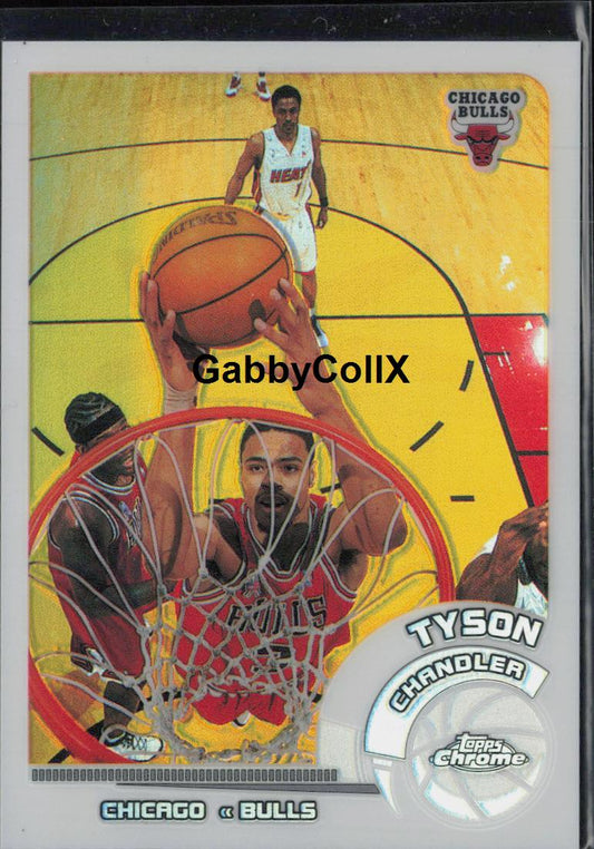 2002-03 Topps Chrome #53 Tyson Chandler Refractors #o4df