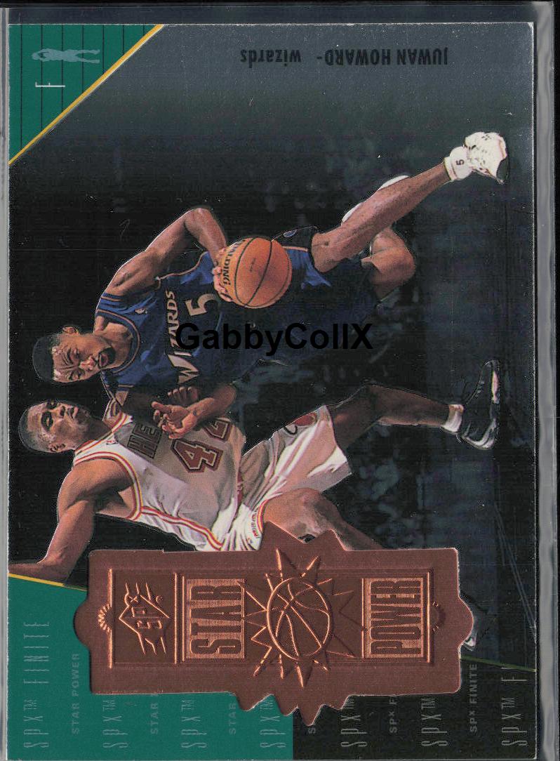 1998-99 SPx Finite #92 Juwan Howard #/5400 #o4eb
