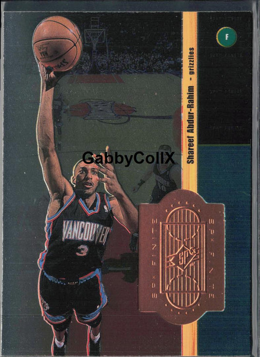 1998-99 SPx Finite #38 Shareef Abdur-Rahim #/10000 #o4eo