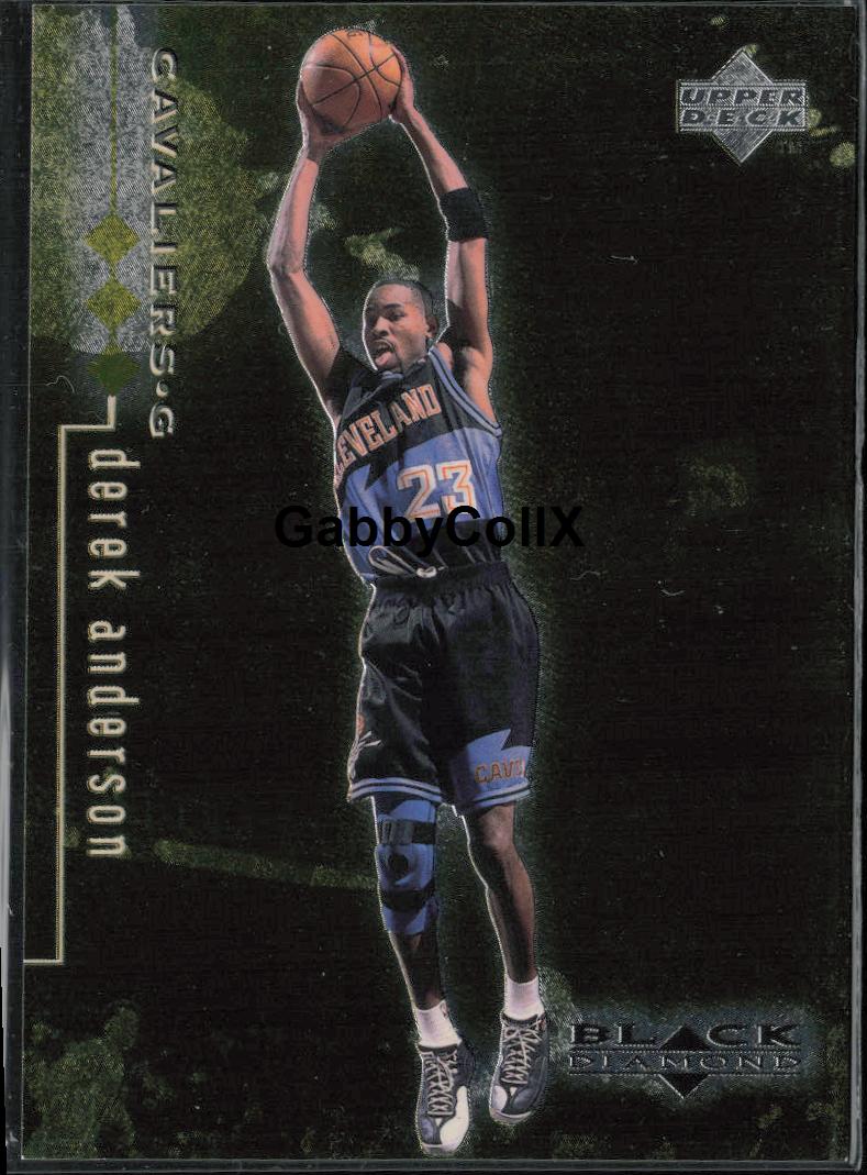 1998-99 Upper Deck Black Diamond #26 Derek Anderson Triple Diamond #/1500 #o4f0