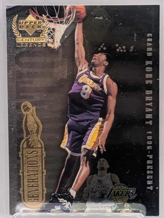 1998-99 Upper Deck Century Legends Kobe Bryant / Michael Jordan Generations #7055
