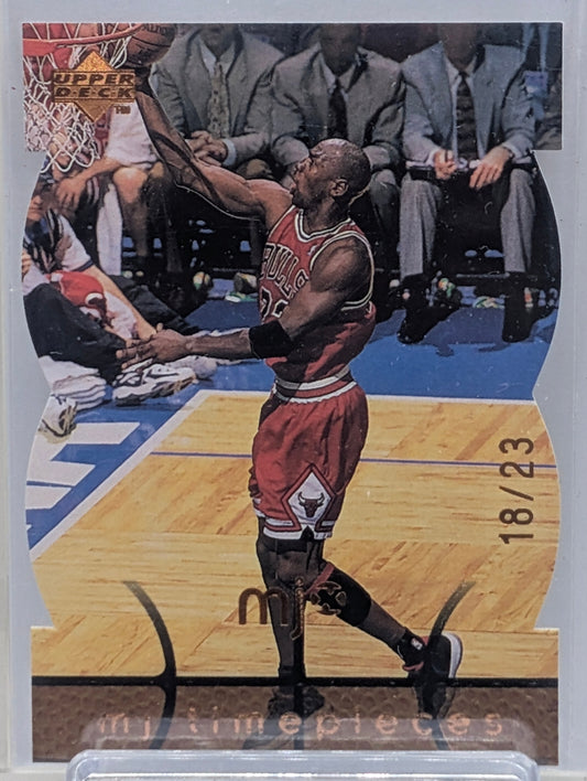1998 Upper Deck MJx #110 Michael Jordan Timepieces Gold #/23 #7056