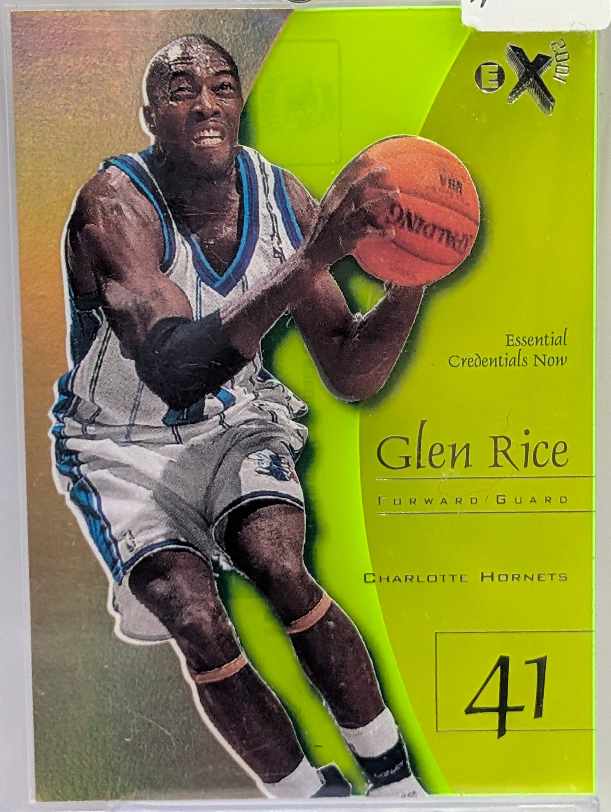 1997-98 E-X2001 #52 Glen Rice X2001 - Essential Credentials Now #/52 #70hn
