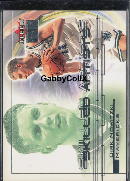 2000-01 Fleer Premium #11 SA Dirk Nowitzki Skilled Artists #rczr