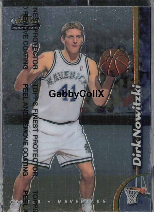 1998-99 Finest #234 Dirk Nowitzki #rczt