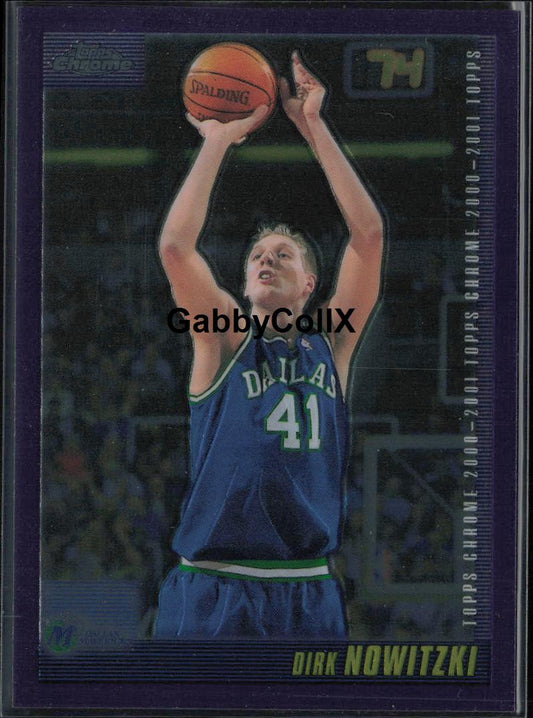 2000-01 Topps Chrome #13 Dirk Nowitzki #rczx