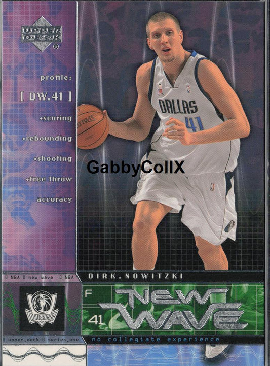 2002-03 Upper Deck #NW1 Dirk Nowitzki New Wave #rczy
