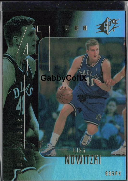 1999-00 SPx #15 Dirk Nowitzki #rd07