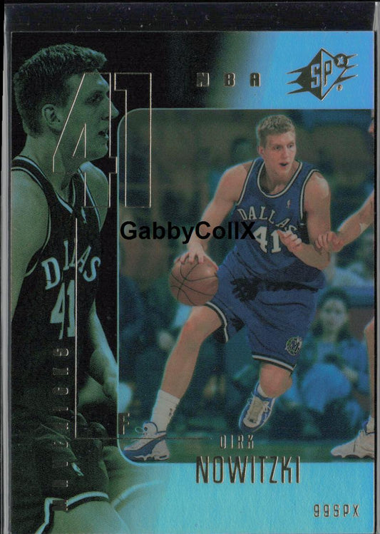 1999-00 SPx #15 Dirk Nowitzki #rd08