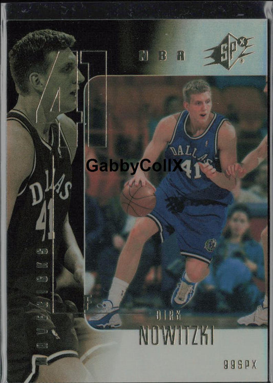 1999-00 SPx #15 Dirk Nowitzki #rd0a