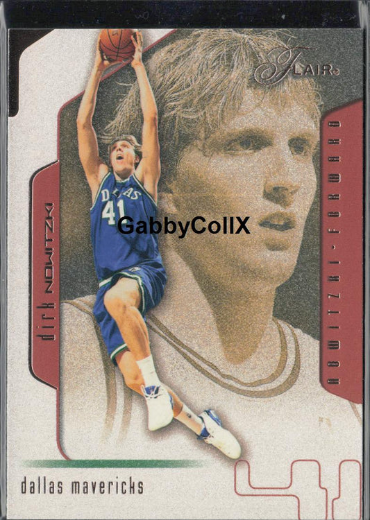 2001-02 Flair #41 Dirk Nowitzki #rd0j