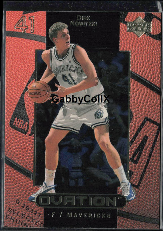 1999-00 Upper Deck Ovation #12 Dirk Nowitzki #rd1a