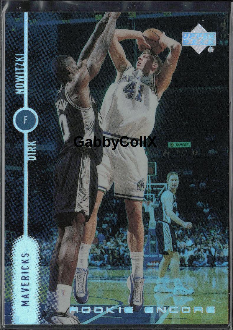 1998-99 Upper Deck Encore #RE7 Dirk Nowitzki Rookie Encore #rd30