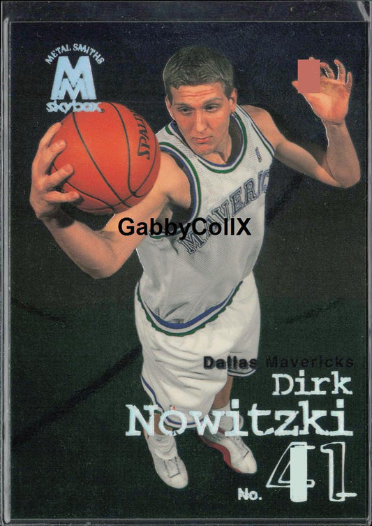 1998-99 SkyBox Molten Metal #35 Dirk Nowitzki #rd3o