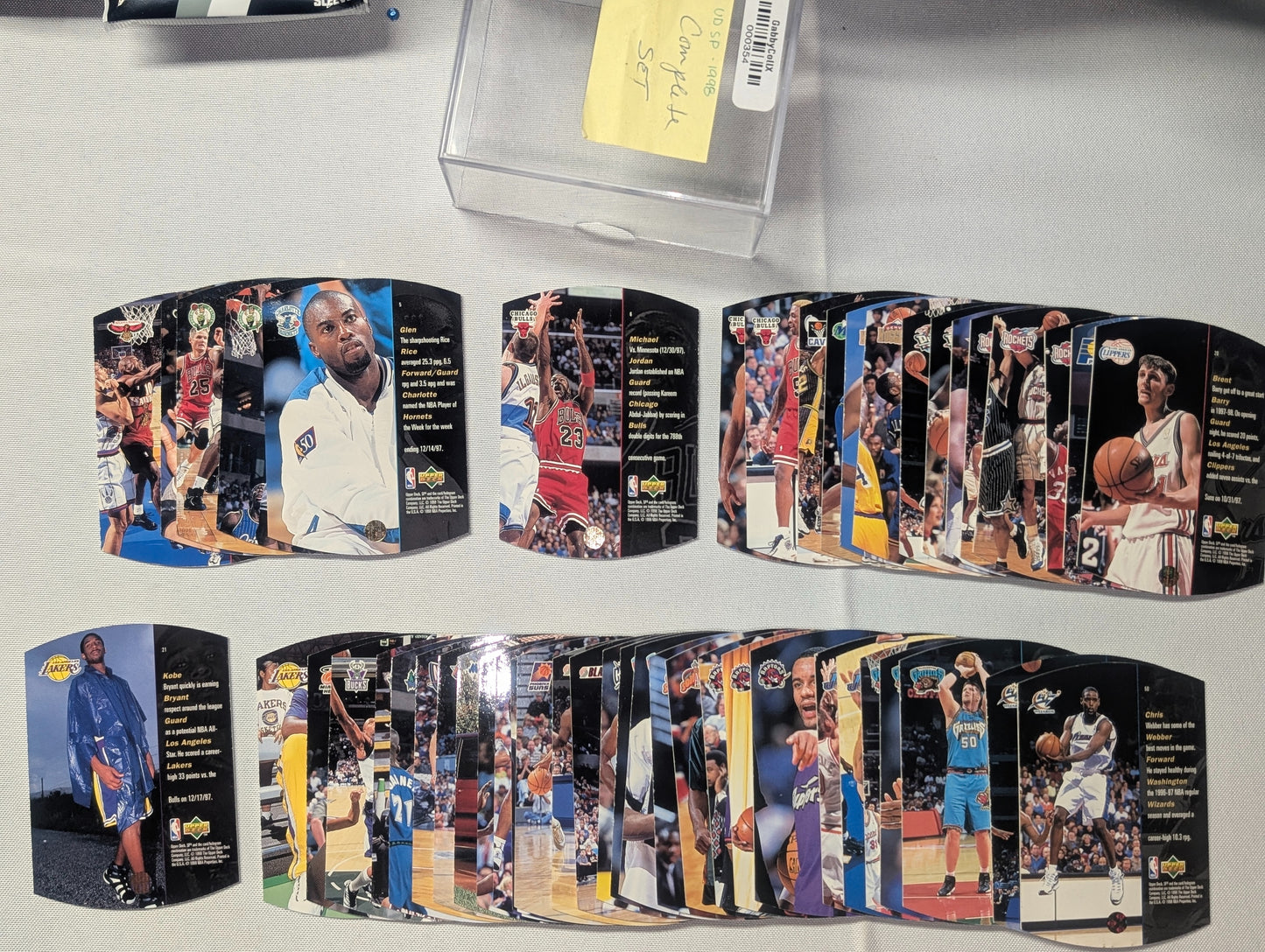 1997-98 Upper Deck SPx 🏀 Complete Set