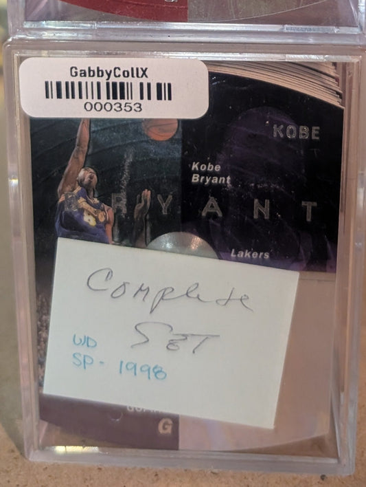 1997-98 Upper Deck SPx 🏀 Complete Set