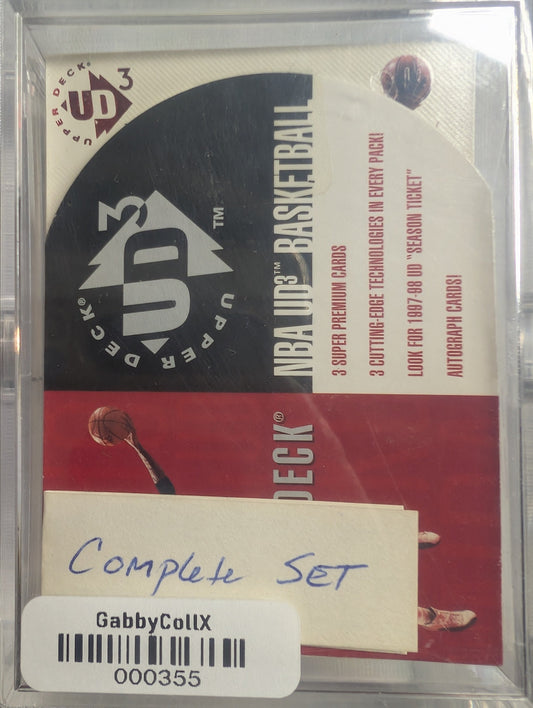 1997-98 Upper Deck UD3 🏀 Complete Set